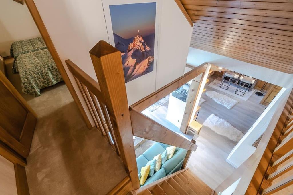 Bel Appartement Entier En Style Chalet A Chamonix Luaran gambar